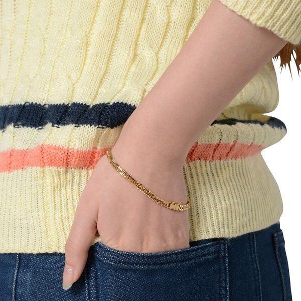 18金 喜平 ブレスレット K18 ｍカットトリプル 10g cm 造幣局検定マーク 刻印入り メンズ レディース キヘイ チェーン K18mt10g エスプワール Yahoo ショップ 通販 Yahoo ショッピング