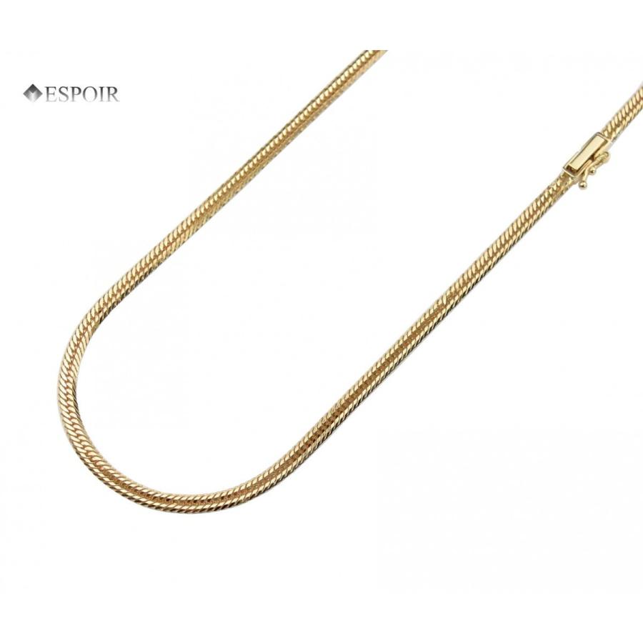 新品 18金 喜平 ネックレス K18 12面カットトリプル 10g 40cm 造幣局