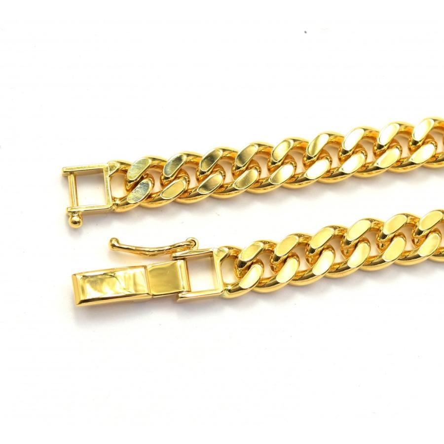 新品 18金 喜平 ブレスレット K18 2面カット 30g 18cm 20cm 中折