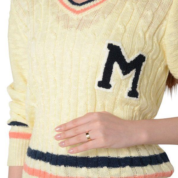 K18マリッジリング　平打ちタイプの画像