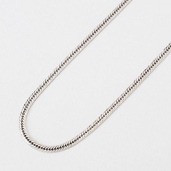 新品 18金 ホワイトゴールド 喜平 ネックレス K18WG 8面カット 新品 18金 ホワイトゴールド 喜平 ネックレス K18WG 8面カット