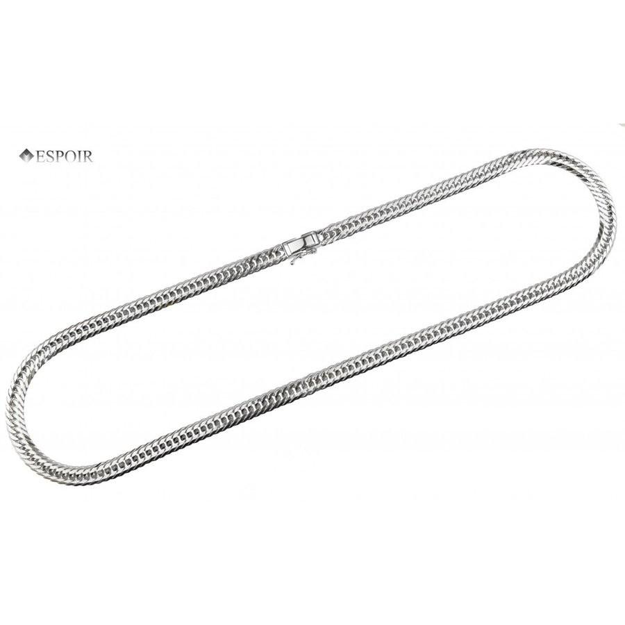 新品 純プラチナ 喜平 ネックレス PT999 12面カットトリプル 約69g