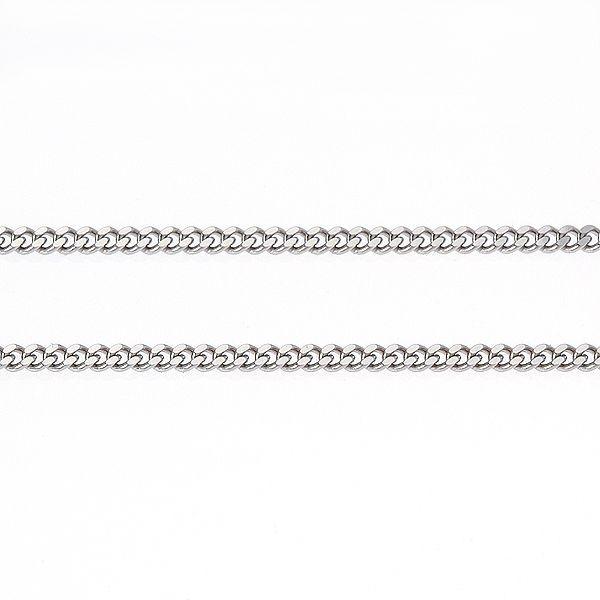 新品 プラチナ850 喜平 ネックレス PT850 2面カット 10g 50cm 造幣局