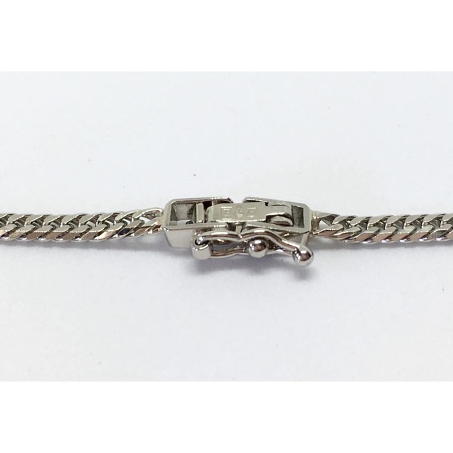 新品 プラチナ850 喜平 ネックレス PT850 6面カットダブル 11g
