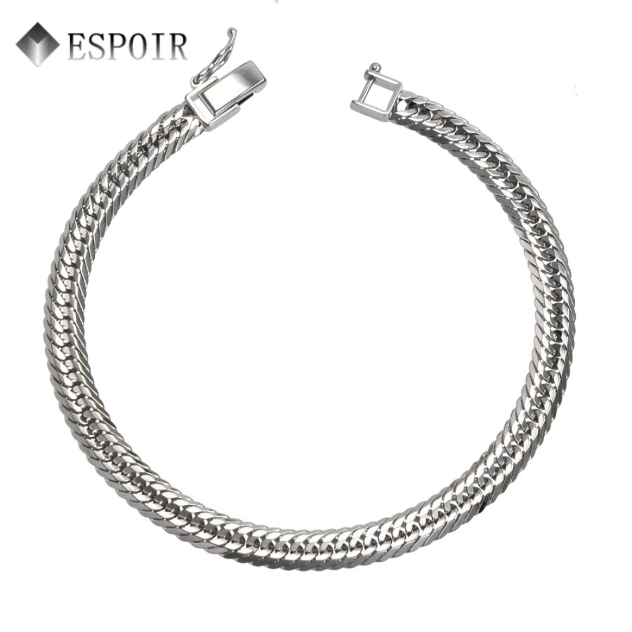 『美品』プラチナ  PT 850 喜平ブレスレット【 12面トリプルカット】 Pt850 12面トリプルカット 喜平 21g/20cm プラチナ ブレスレット