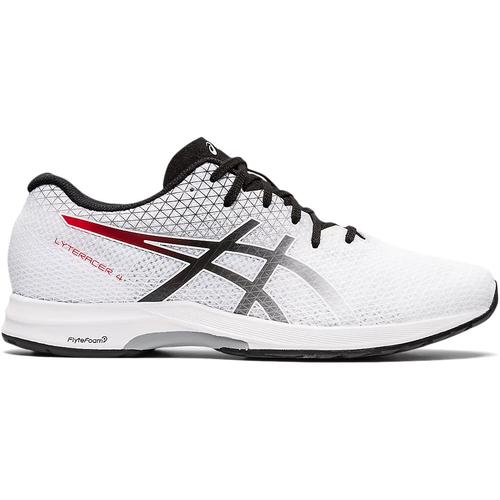 アシックス asics ライトレーサー 4 1011B350 100 ホワイト/ブラック メンズ レディース ランニングシューズ ジョギング スポーツ スニーカー トレーニング 靴｜esports｜02