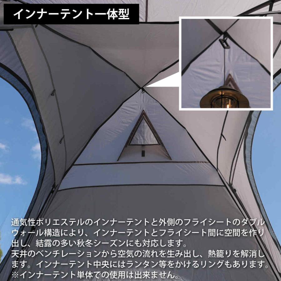 QUICKCAMP（クイックキャンプ） ダブルウォール キャビンテント 4人-5