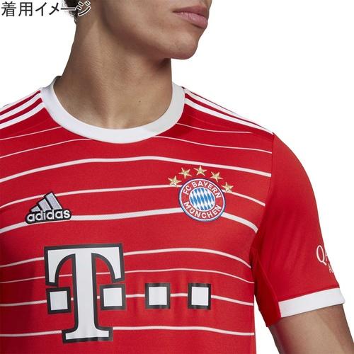 アディダス adidas FCバイエルン ホーム レプリカユニフォーム JME83 H39900 レッド メンズ サッカーウェア 半袖シャツ 応援グッズ ファンアイテム｜esports｜03