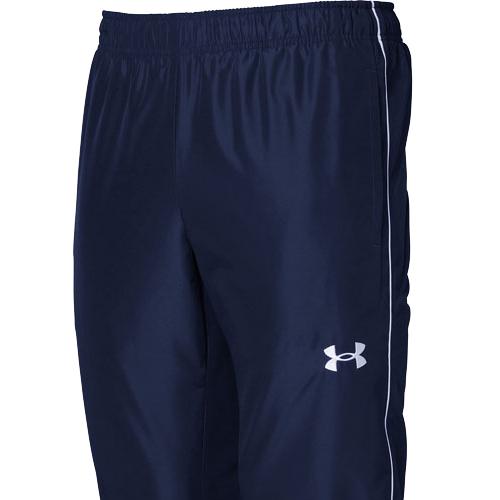 アンダーアーマー UNDER ARMOUR チーム ストーム ウーブン メッシュ パンツ 1372496 410 ミッドナイトネイビー メンズ レディース ロングパンツ ボトムス｜esports｜02