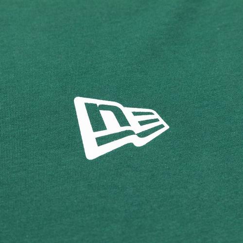ニューエラ NEW ERA 長袖 コットン Tシャツ Flag Logo Mini フラッグロゴミニ 13330967 ダークグリーン メンズ ★2022秋冬モデル★ ロンT アウトドア キャンプ|esports|03