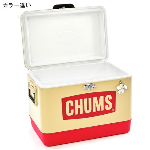 チャムス CHUMS スチールクーラーボックス 54L CH62-1802 R001 レッド ★2023春夏モデル★ アウトドア バーベキュー キャンプ レジャー 保冷 クーラーボックス｜esports｜04