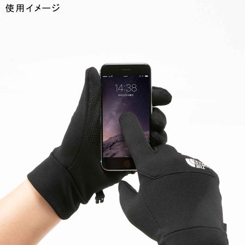 ノースフェイス THE NORTH FACE イーチップグローブ NN62207 K ブラック メンズ レディース ★2022秋冬モデル★ 手袋 タッチパネル対応 黒 防寒 保温 スマホ|esports|06