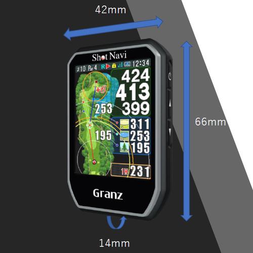 ショットナビ Shot Navi ゴルフナビ グランツ Granz ブラック