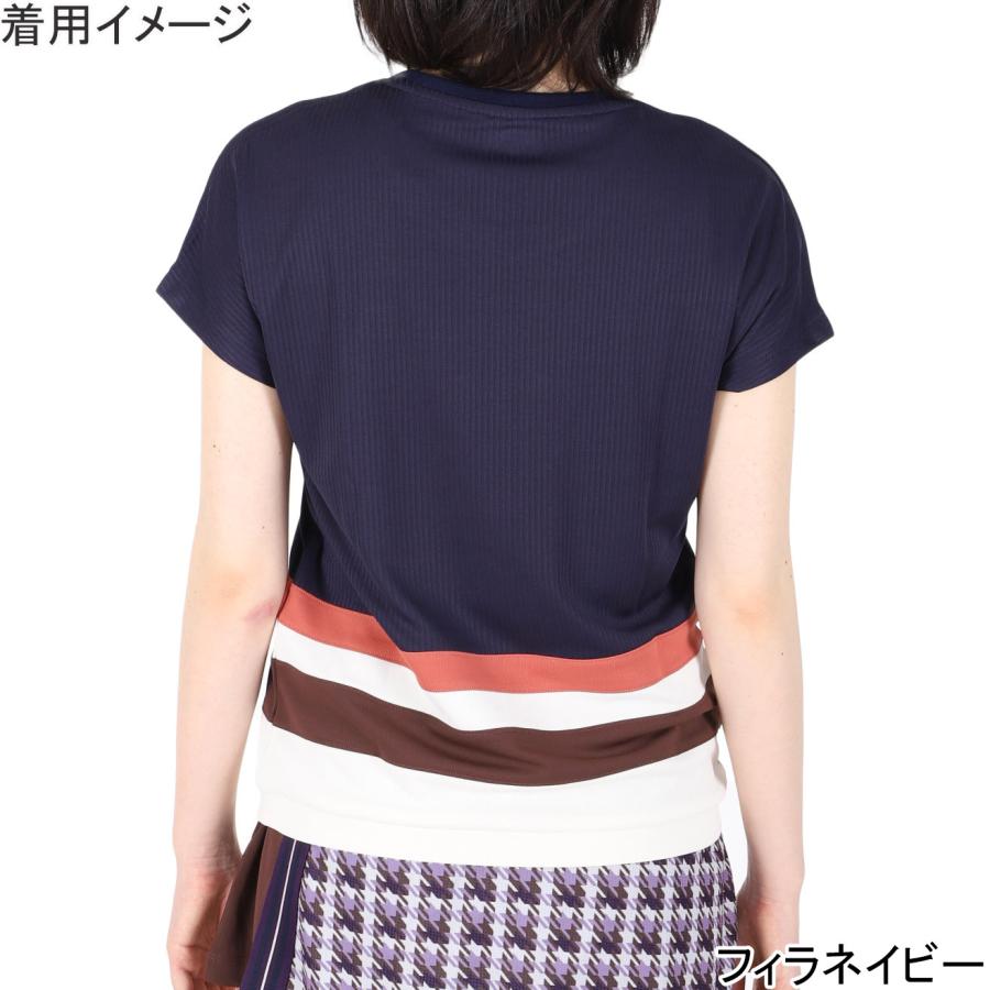 FILA テニスウェア XL ネイビー/パープル FILA テニスウェア XL ネイビー/パープル FILA テニスウェア XL