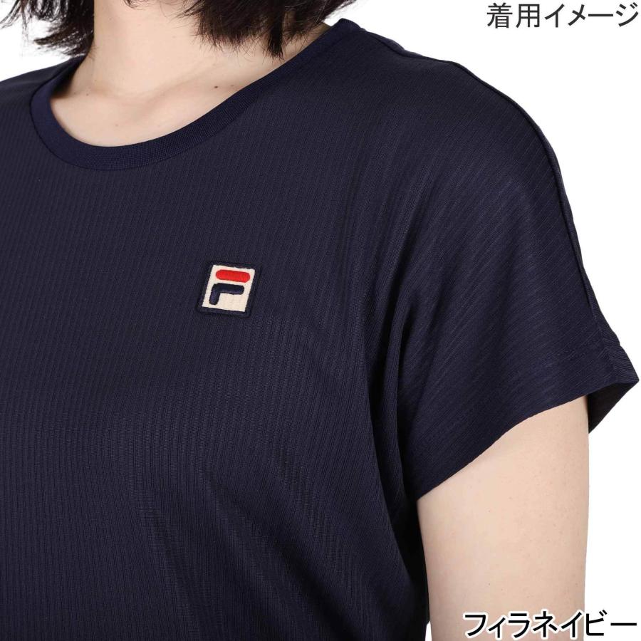 FILA（フィラ） ゲームシャツ VL2517 40 パープル レディース テニス