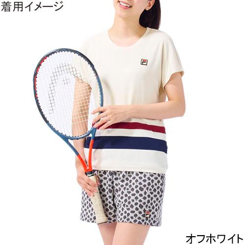 FILA（フィラ） ゲームシャツ VL2517 40 パープル レディース テニス