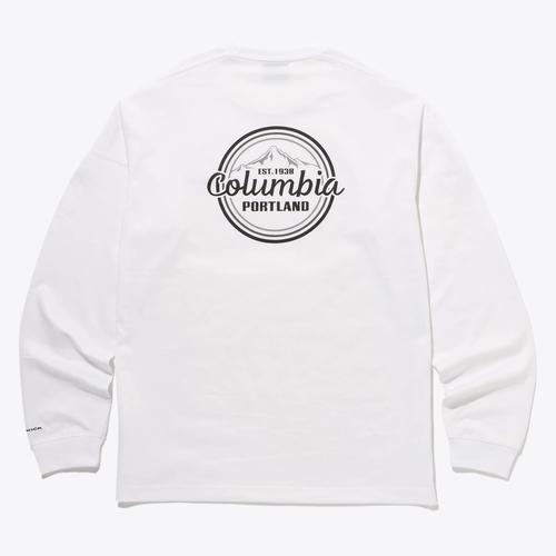 コロンビア Columbia キップピナクルロングスリーブT シャツ PM0476 100 ホワイト メンズ ★2022秋冬モデル★ 長袖Tシャツ ロンT キャンプ アウトドア|esports|02