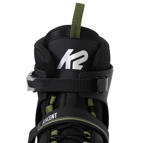 ケーツー K2 アセント80 ヨーロッパモデル I210203301 ブラック/グリーン メンズ インラインスケート スポーツ トレーニング フィットネス アクティブスポーツ｜esports｜02