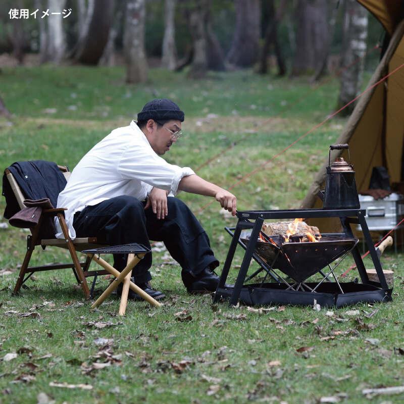QUICKCAMP（クイックキャンプ） 焚き火シート スパッタシート 六角形