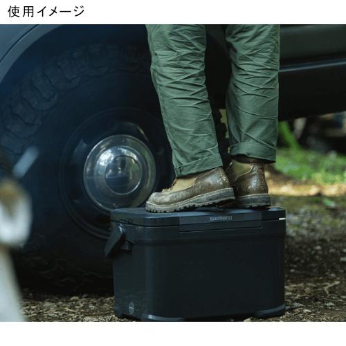 シマノ SHIMANO アイスボックス EL NX-230V チャコール アウトドア フィッシング クーラーボックス ハードクーラー キャンプ BBQ ピクニック 保冷力 釣り  行楽の画像