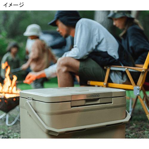 シマノ SHIMANO アイスボックス EL NX-230V チャコール アウトドア フィッシング クーラーボックス ハードクーラー キャンプ BBQ ピクニック 保冷力 釣り  行楽の画像