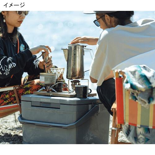 シマノ SHIMANO アイスボックス EL NX-230V チャコール アウトドア フィッシング クーラーボックス ハードクーラー キャンプ BBQ ピクニック 保冷力 釣り  行楽の画像