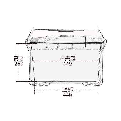 シマノ SHIMANO アイスボックス EL NX-230V チャコール アウトドア フィッシング クーラーボックス ハードクーラー キャンプ BBQ ピクニック 保冷力 釣り  行楽の画像