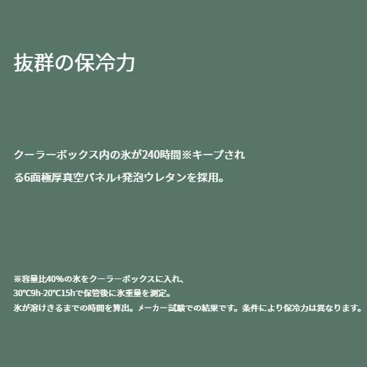 シマノ SHIMANO アイスボックス EL NX-230V チャコール アウトドア フィッシング クーラーボックス ハードクーラー キャンプ BBQ ピクニック 保冷力 釣り  行楽の画像