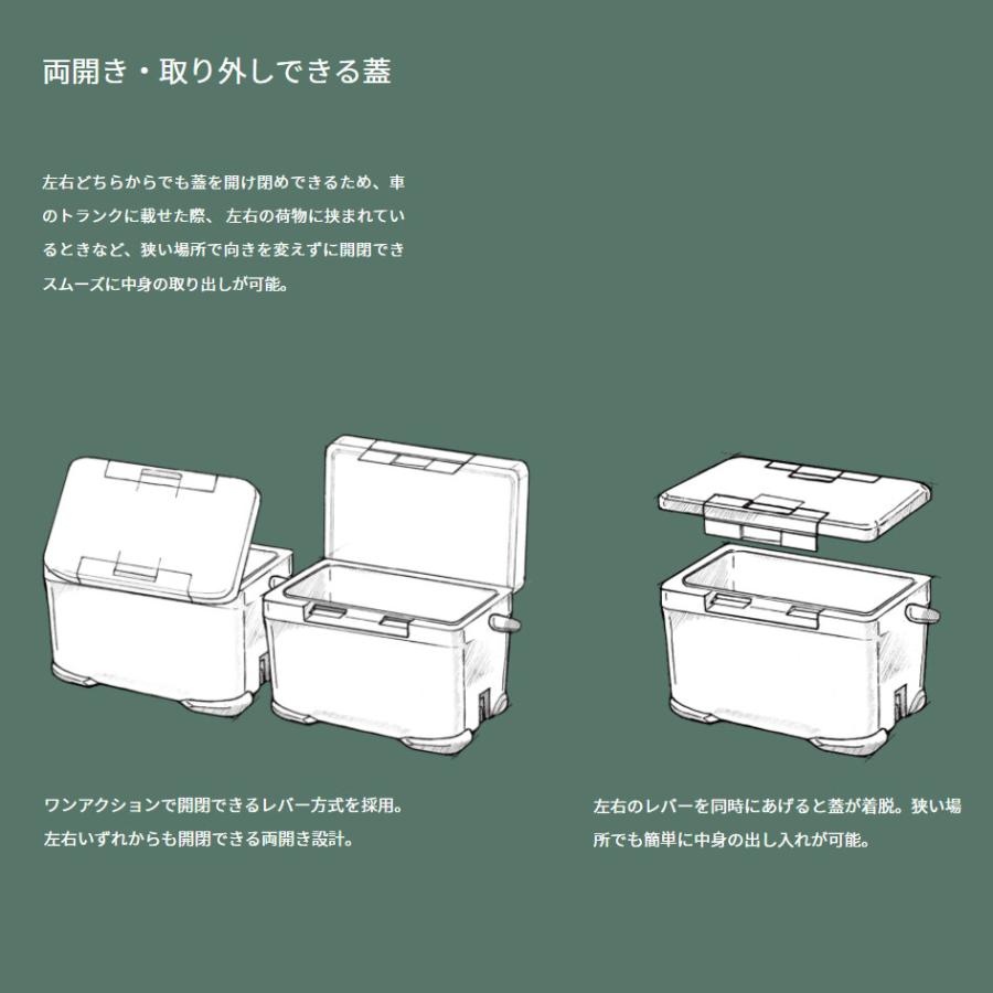 シマノ SHIMANO アイスボックス EL NX-230V チャコール アウトドア フィッシング クーラーボックス ハードクーラー キャンプ BBQ ピクニック 保冷力 釣り  行楽の画像