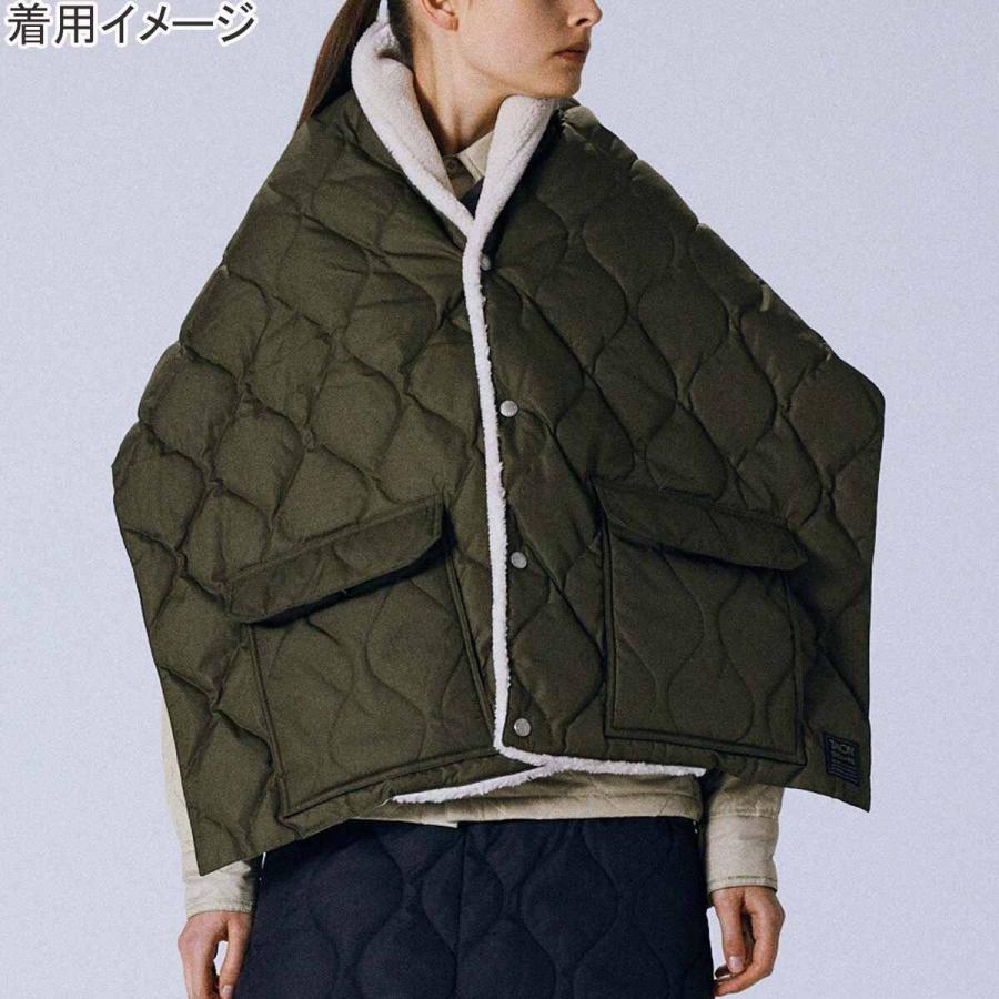 TAION（タイオン） ミリタリー リバーシブル ダウンストール TAION