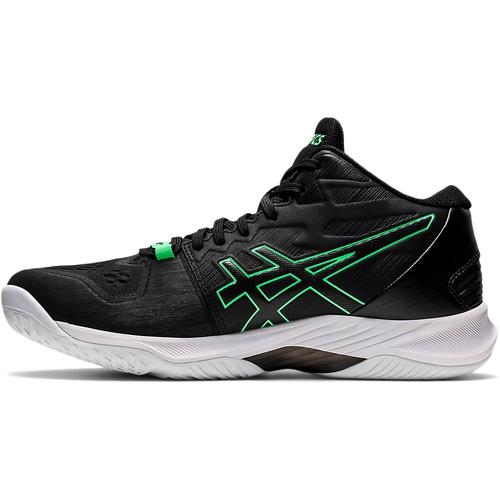 アシックス asics スカイエリート FF MT 2 1051A065 003 ブラック/ニューリーフ メンズ バレーボール インドアコート 靴 くつ バレーボールシューズ｜esports｜03