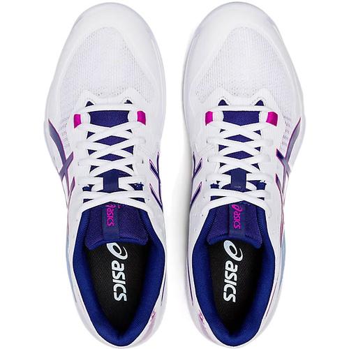 アシックス asics ゲルタクティック 1073A051 103 ホワイト/ダイブブルー メンズ レディース バレーボール インドアコート 靴 くつ バレーボールシューズ｜esports｜06