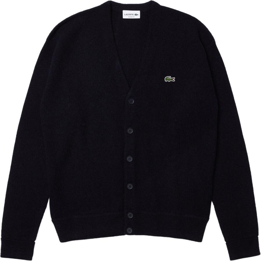 LACOSTE（ラコステ） ガーター編みVネックカーディガン AH0397L 166