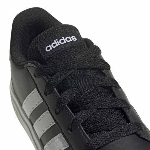 アディダス adidas グランドコート 2.0 LKK25 GW6503 ブラック/ホワイト/ブラック キッズ スニーカー カジュアルシューズ デイリーユース 普段使い 運動靴 通学｜esports｜06