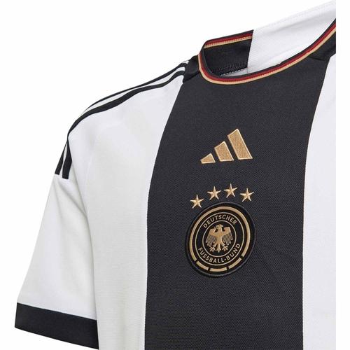 アディダス adidas KIDS ドイツ代表 ホームレプリカユニフォーム SF145 HF1467 ホワイト キッズ 2022W杯 サッカーウェア 半袖シャツ サポーター 応援 観戦｜esports｜03