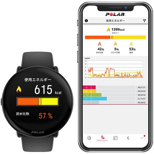 ポラール POLAR イグナイト 3 900106234 ブラック WE FT LS lesmills レスミルズ アクセサリー GPS 心拍 ウォーキング マラソン トレーニング｜esports｜08