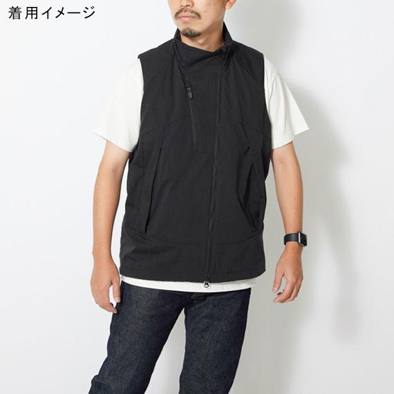 snow peak（スノーピーク） ストレッチ FR ベスト JK-23SU003 BK