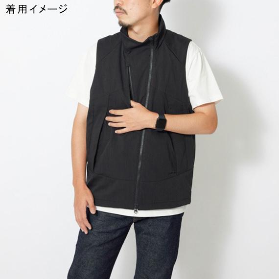 snow peak（スノーピーク） ストレッチ FR ベスト JK-23SU003 BK
