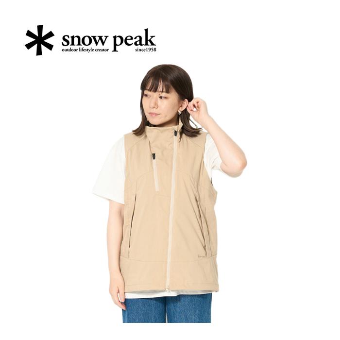 snow peak（スノーピーク） ストレッチ FR ベスト JK-23SU003 BG