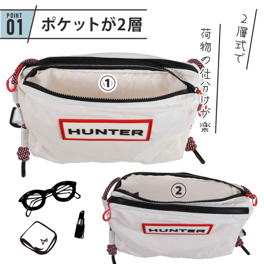 HUNTER（ハンター） トラベル リップストップ リサイクル ナイロン