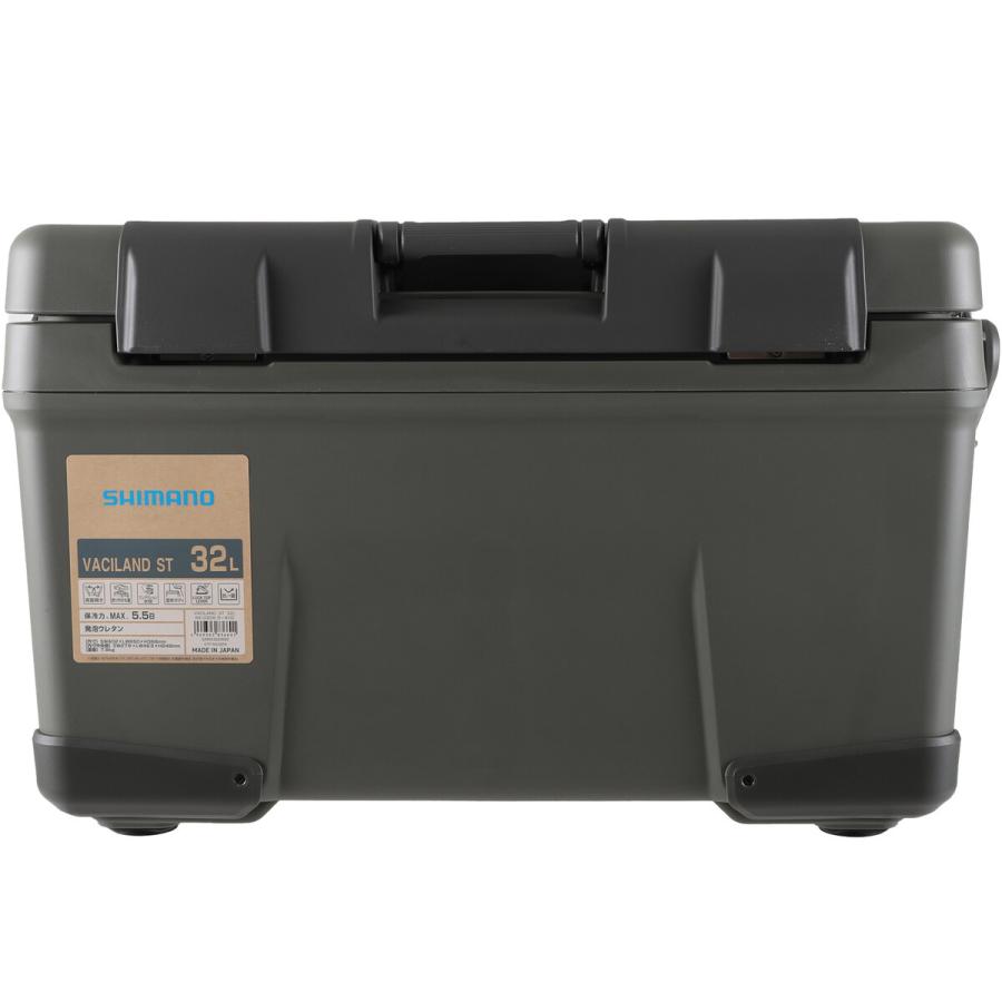 シマノ SHIMANO ヴァシランド ST 32L NX-332W カーキ クーラーボックス ハードクーラー 保冷バッグ アウトドア キャンプ バーベキュー レジャー 釣り 行楽_16