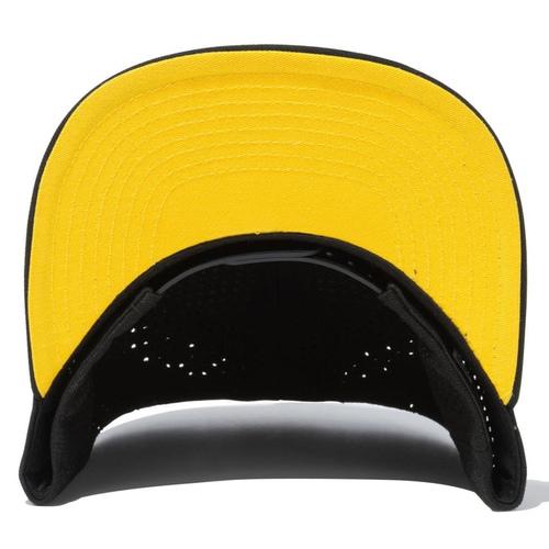 ニューエラゴルフ NEW ERA GOLF 9FIFTY Original Fit Laser Perforated ボックスロゴ 13517898 ブラック メンズ レディース ゴルフ 平つば キャップ 帽子｜esports｜05