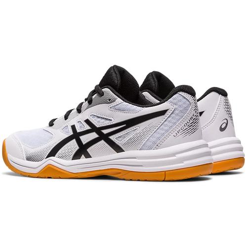 アシックス asics アップコート 5 GS ジュニア 1074A039 102 ホワイト/ブラック キッズ 2023春夏モデル レディース ウィメンズ バレーボール シューズ 靴 部活｜esports｜02