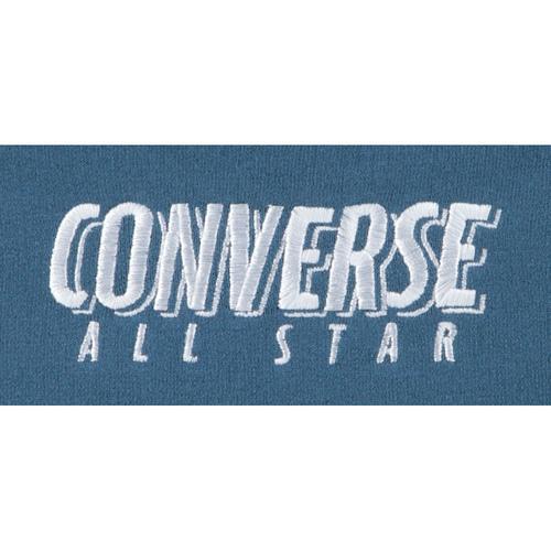 コンバース CONVERSE クルーネックスウェットトレーナー CA222285 2300 ブルー メンズ レディース トレーニングウェア スポーツ長袖トレーナー 普段使い｜esports｜03