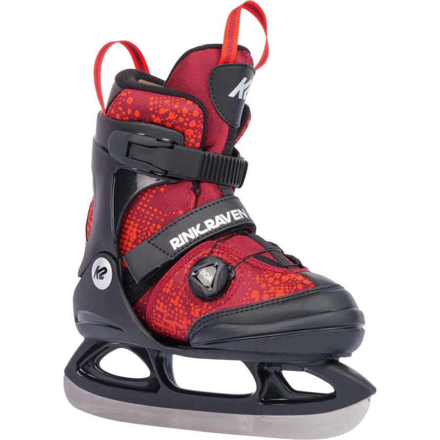 値引可【美品】K2 スノースケート　sk8 赤/黒 ストラップ付き 値引可【美品】K2 スノースケート sk8 赤/黒 ストラップ付き 2025年最新】