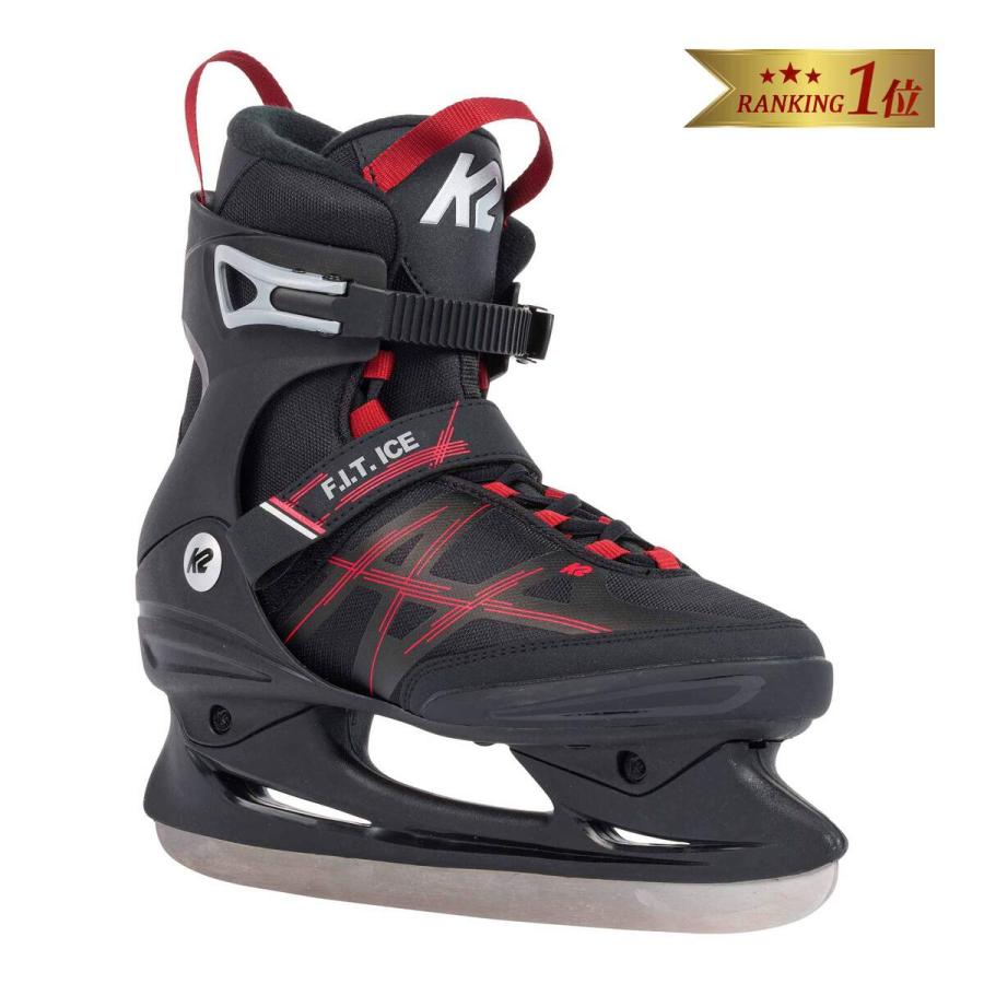 K2 ケーツー フィット アイス I220300401 BLACK＿RED ブラックレッド