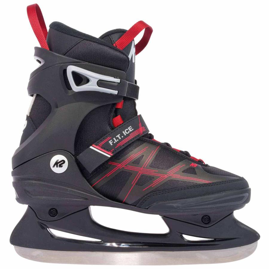 K2 ケーツー フィット アイス I220300401 BLACK＿RED ブラックレッド