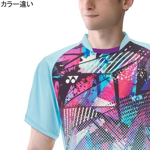 ヨネックス YONEX メンズゲームシャツ フィットスタイル 10525 011 ホワイト メンズ 半袖シャツ ユニフォーム テニスウェア バドミントン 試合 トップス｜esports｜03