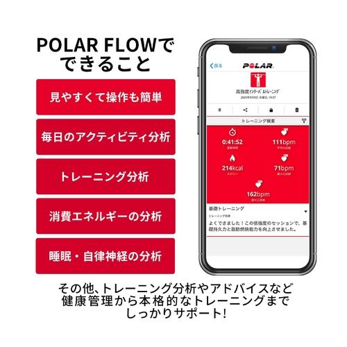 ポラール POLAR ユナイト シリコン バックル・スライド 900108443 ブラック WE LS フィットネスウォッチ スマホ連動 心拍計測 活動量記録 ジョギング 送料無料｜esports｜07