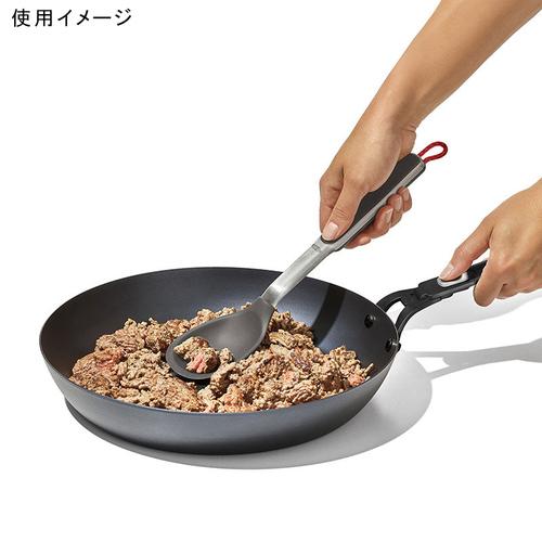 オクソーアウトドア OXO OUTDOOR シリコンクッキングスプーン 9108300 調理器具 おたま キャンプ アウトドア バーベキュー クッキングツール｜esports｜04